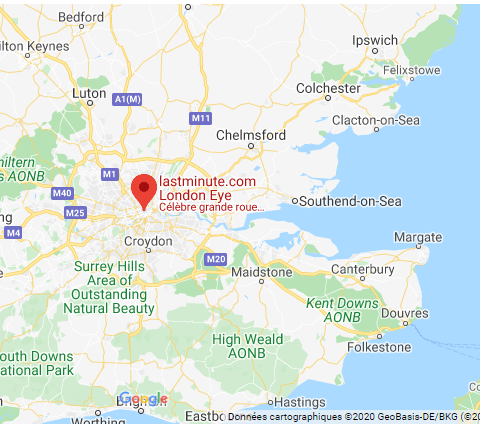 carte mettre sur le site